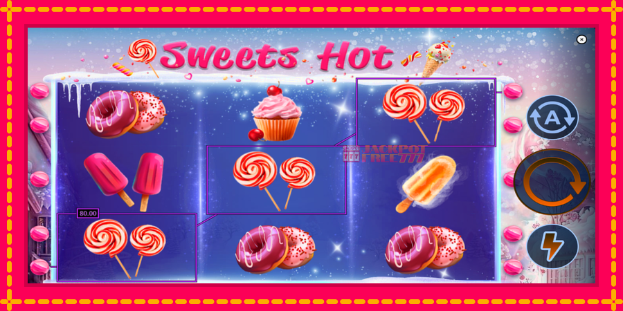 Sweets Hot автомат со уникатна механика, слика 3