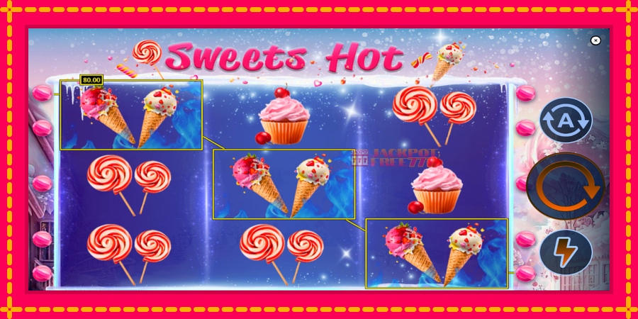 Sweets Hot автомат со уникатна механика, слика 4