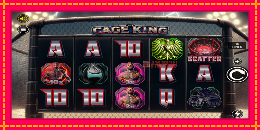 The Cage King автомат со уникатна механика, слика 1