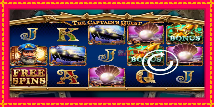 The Captains Quest автомат со уникатна механика, слика 1