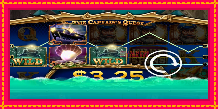 The Captains Quest автомат со уникатна механика, слика 2