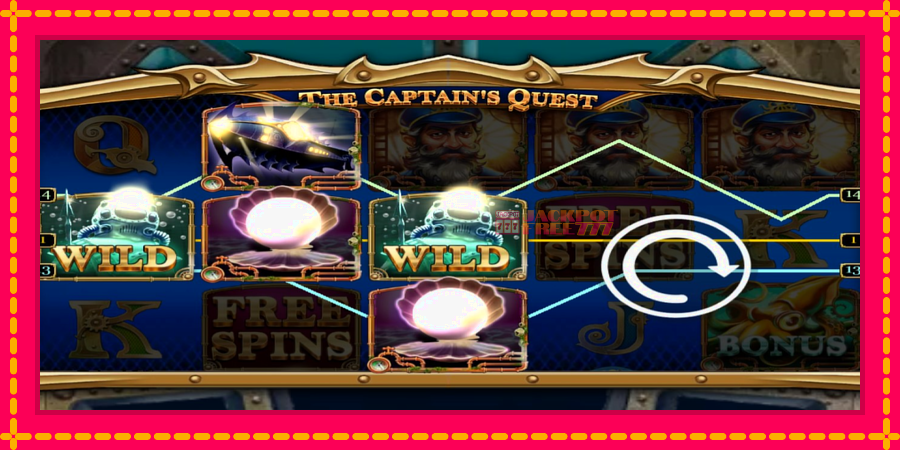 The Captains Quest автомат со уникатна механика, слика 3