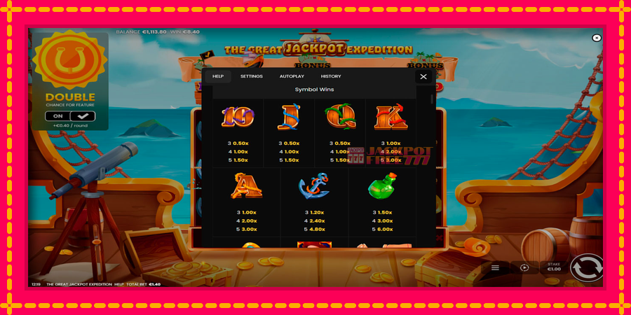 The Great Jackpot Expedition автомат со уникатна механика, слика 6