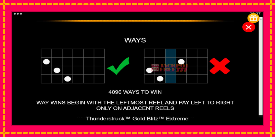 Thunderstruck Gold Blitz Extreme автомат со уникатна механика, слика 7