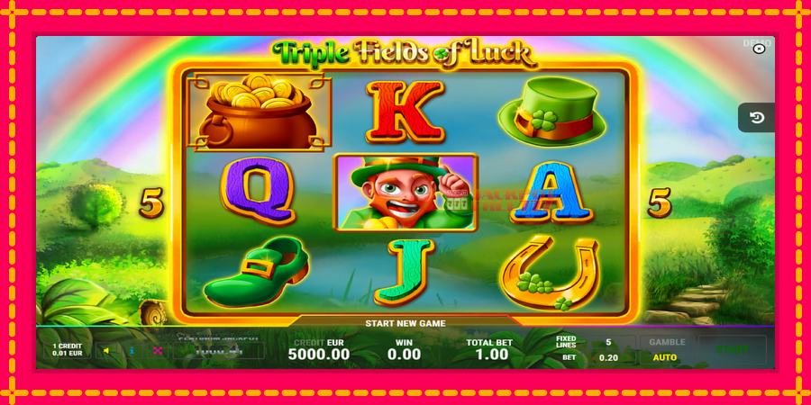 Triple Fields of Luck автомат со уникатна механика, слика 1