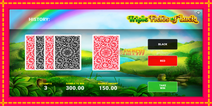 Triple Fields of Luck автомат со уникатна механика, слика 3