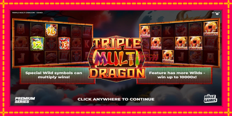 Triple Multi Dragon автомат со уникатна механика, слика 1