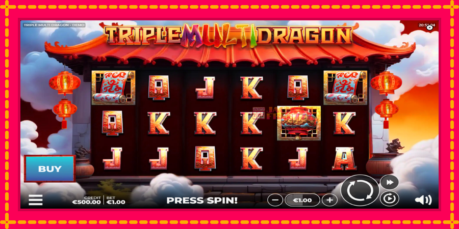 Triple Multi Dragon автомат со уникатна механика, слика 2