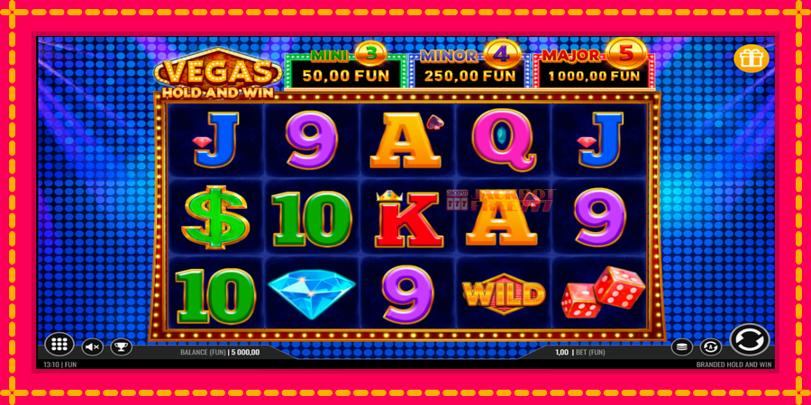 Vegas Hold and Win автомат со уникатна механика, слика 1