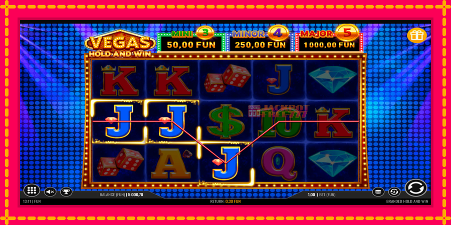 Vegas Hold and Win автомат со уникатна механика, слика 3