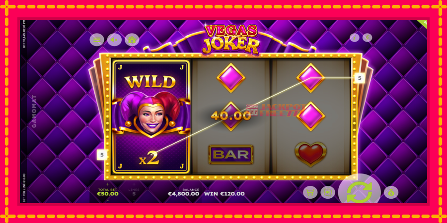 Vegas Joker автомат со уникатна механика, слика 4