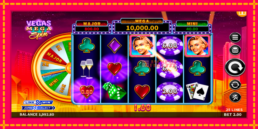 Vegas Mega Spin автомат со уникатна механика, слика 3