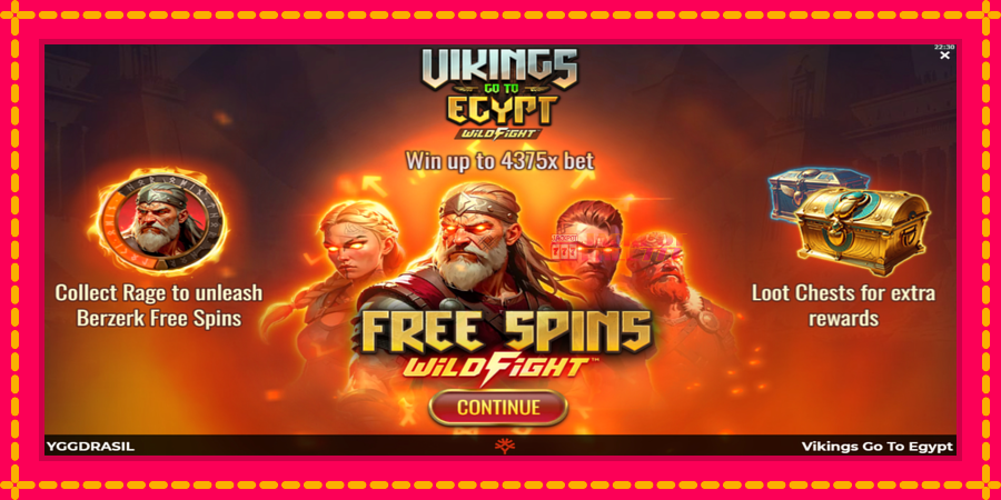 Vikings Go To Egypt Wild Fight автомат со уникатна механика, слика 1