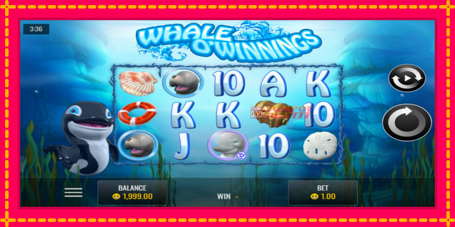 Whale O’Winnings автомат со уникатна механика, слика 1