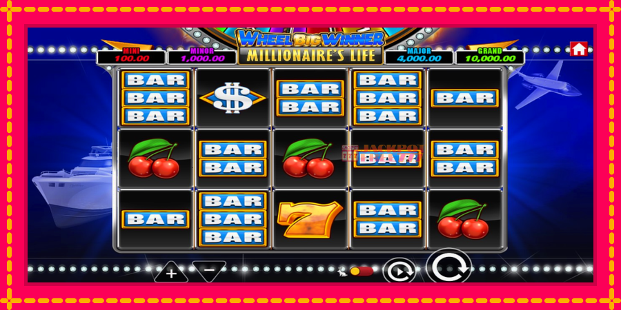 Wheel Big Winner Millionaires Life автомат со уникатна механика, слика 1