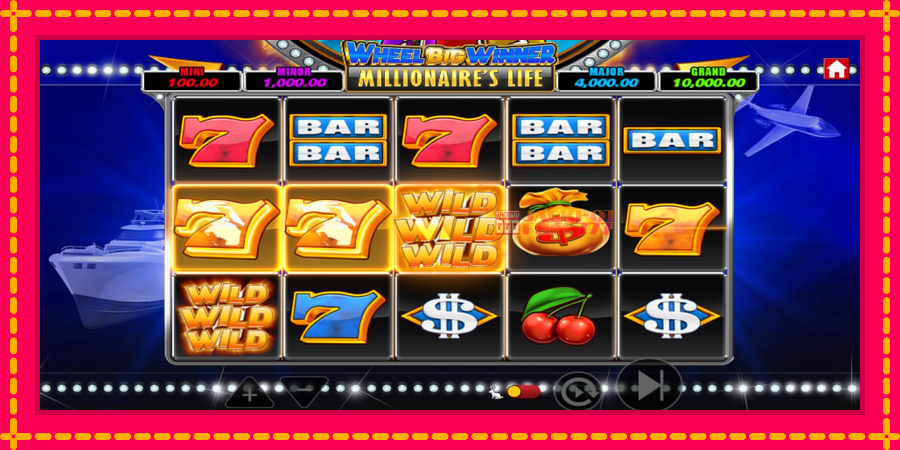 Wheel Big Winner Millionaires Life автомат со уникатна механика, слика 4