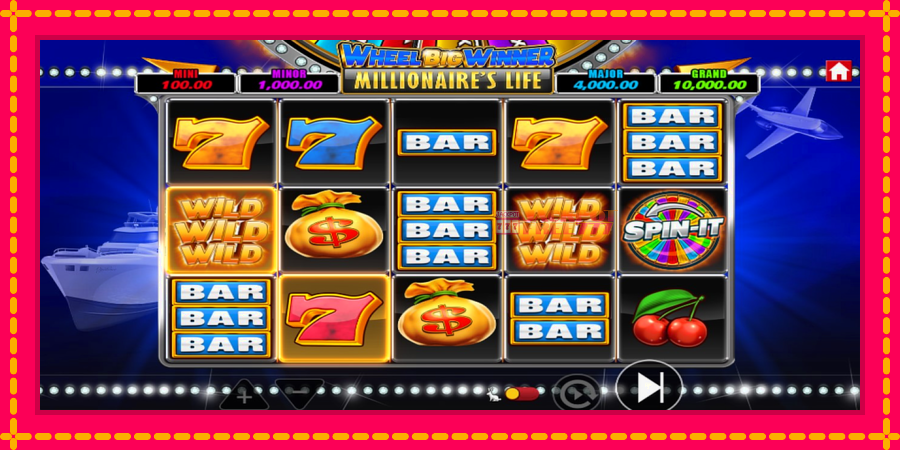 Wheel Big Winner Millionaires Life автомат со уникатна механика, слика 5