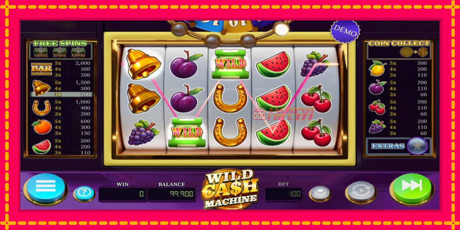 Wild Cash Machine автомат со уникатна механика, слика 2