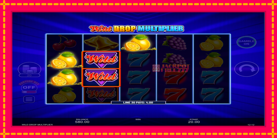 Wild Drop Multiplier автомат со уникатна механика, слика 3