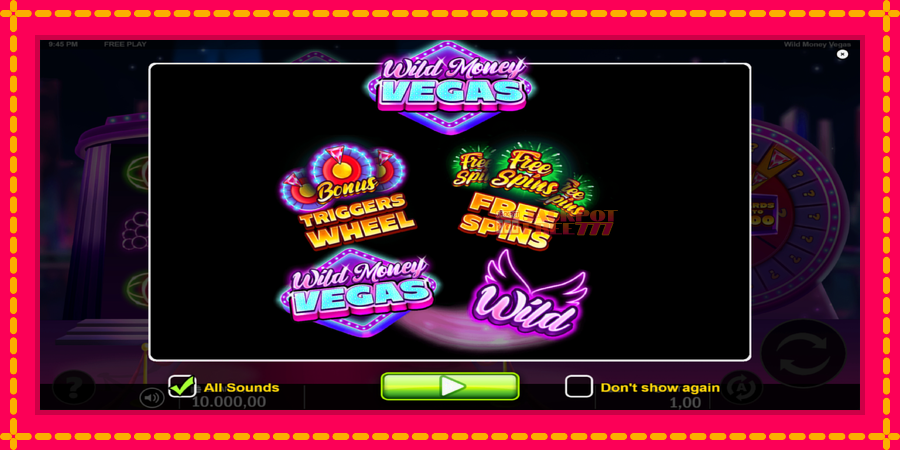 Wild Money Vegas автомат со уникатна механика, слика 1