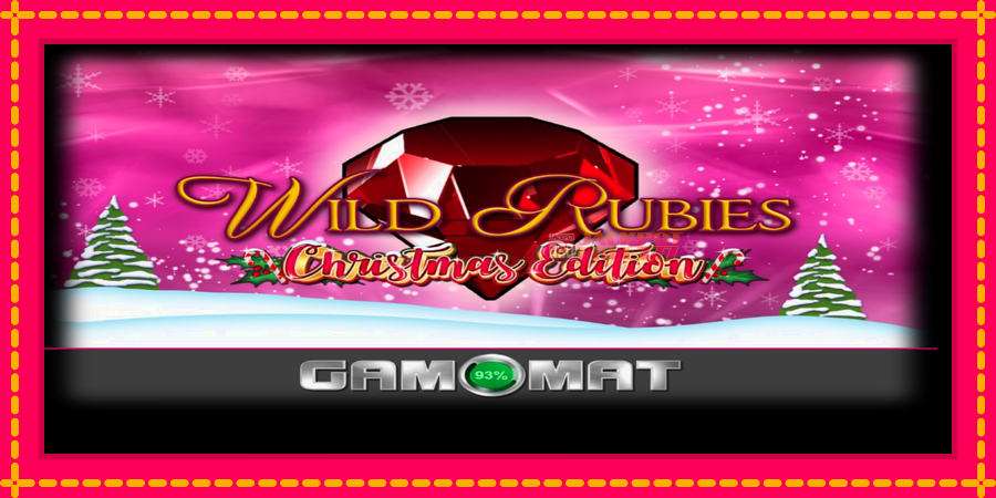 Wild Rubies Сhristmas Edition автомат со уникатна механика, слика 1