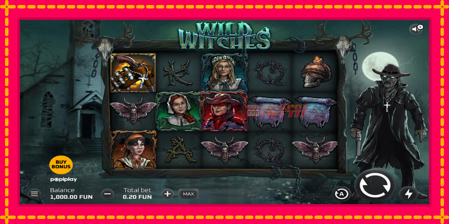 Wild Witches автомат со уникатна механика, слика 2