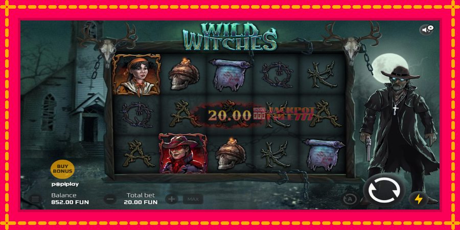 Wild Witches автомат со уникатна механика, слика 3