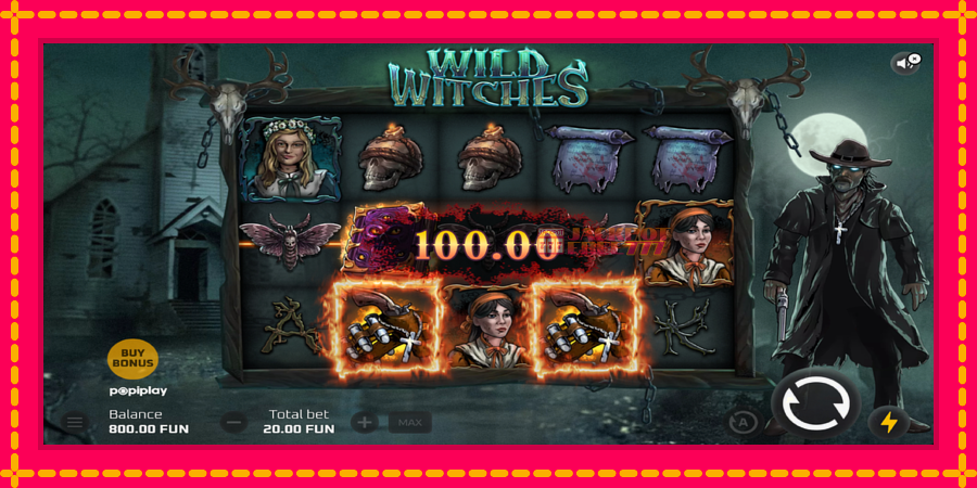 Wild Witches автомат со уникатна механика, слика 4