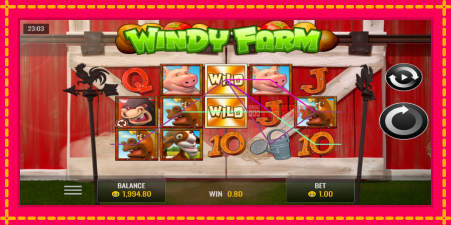 Windy Farm автомат со уникатна механика, слика 2