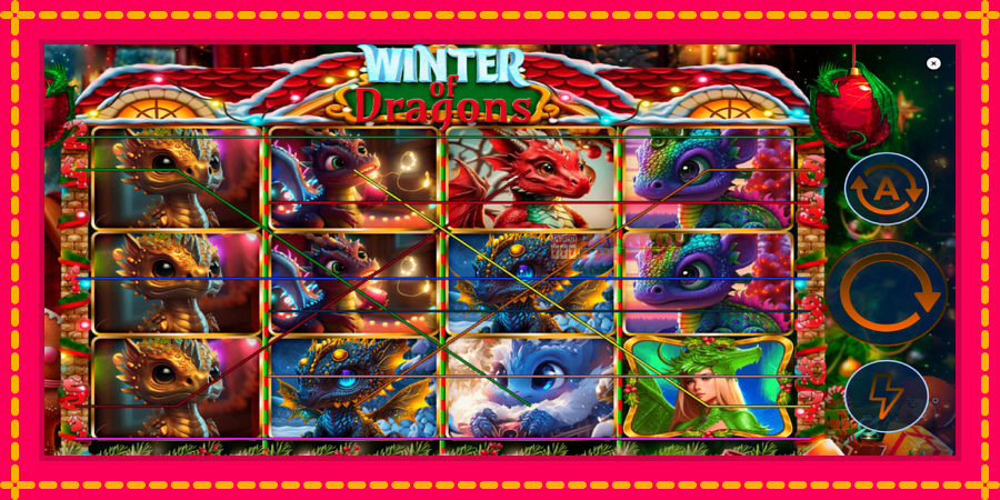 Winter of Dragons автомат со уникатна механика, слика 1