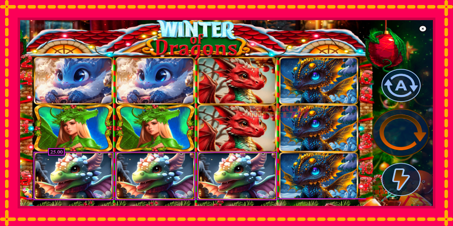 Winter of Dragons автомат со уникатна механика, слика 4