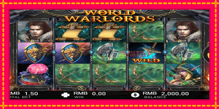 World of Warlords автомат со уникатна механика, слика 2