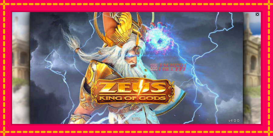 Zeus King of Gods автомат со уникатна механика, слика 1